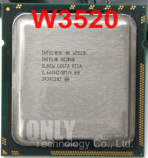 Бесплатная доставка процессор latop core W3520 2 66 ГГц/8 Мб GT/s QPI LGA1366 SLBEW | Компьютеры и