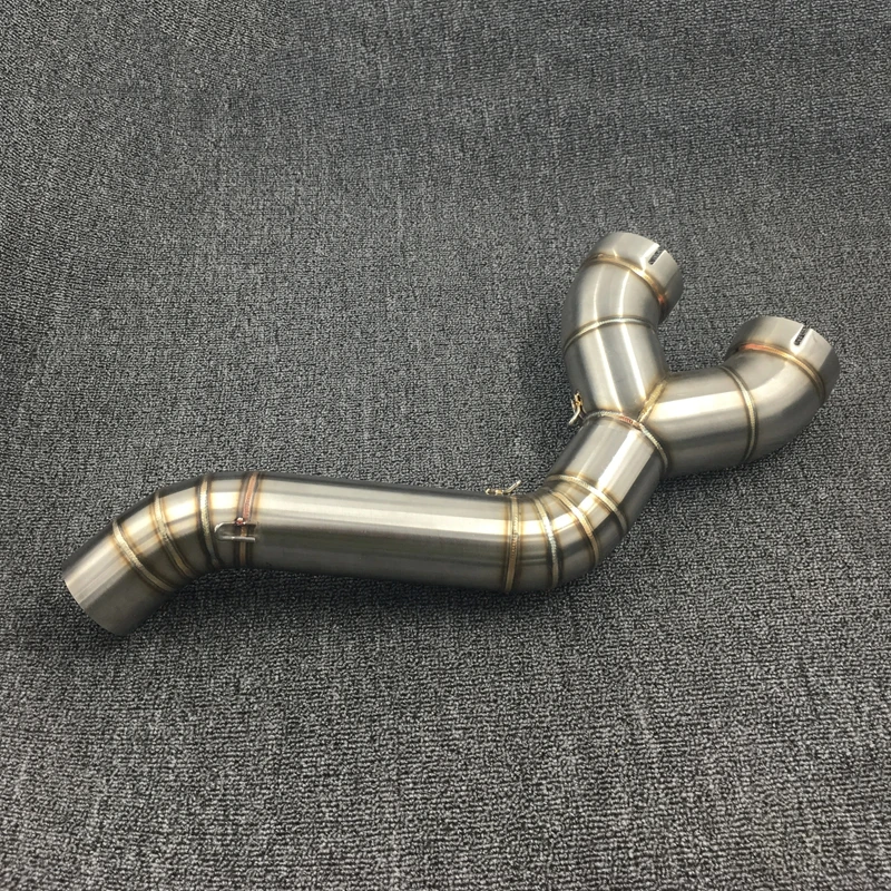 For BMW S1000RR S1000 RR S 1000 RR 2010 2011 2012 2013 2014 Motorcycle Modified Exhaust Middle Pipe Muffler Stainless Stee (4)