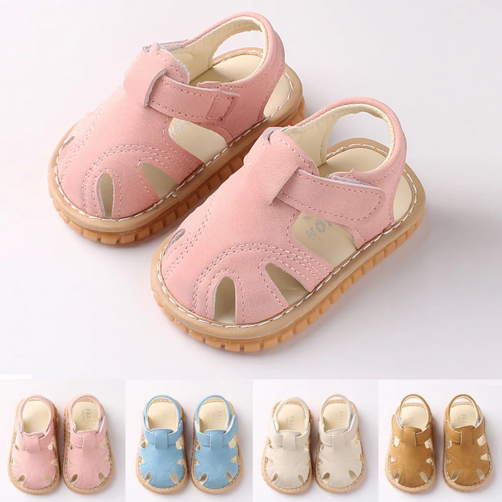 

2019 Newborn Baby girl shoes Boys Roman Shoes Sandals First Walkers Soft Sole Shoes sandals sandale enfant fille сандали#A20