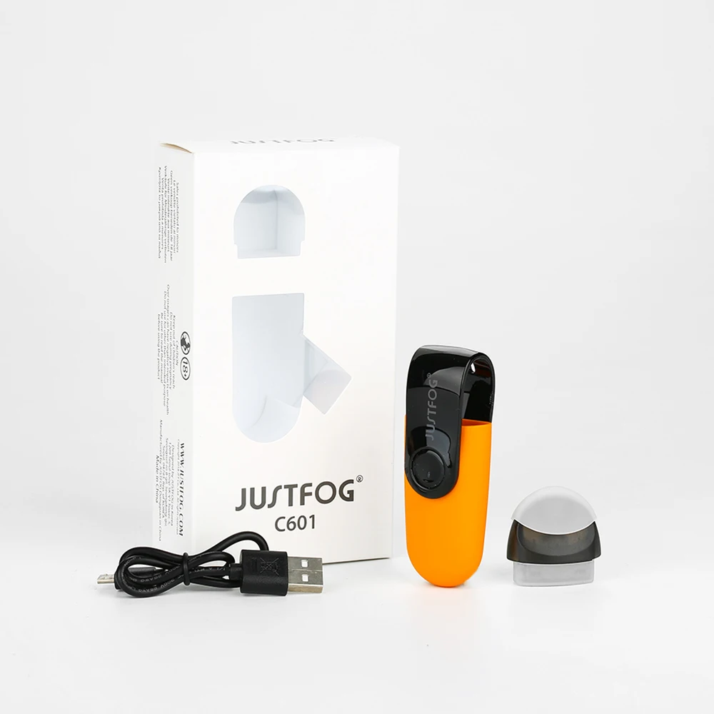 Горячая Распродажа JUSTFOG C601 комплект с емкостью бака 1 7 мл и системой заправки