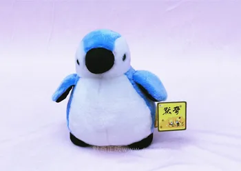 

Stuffed animal 24cm blue penguin plush toy doll high quality gift present w1152