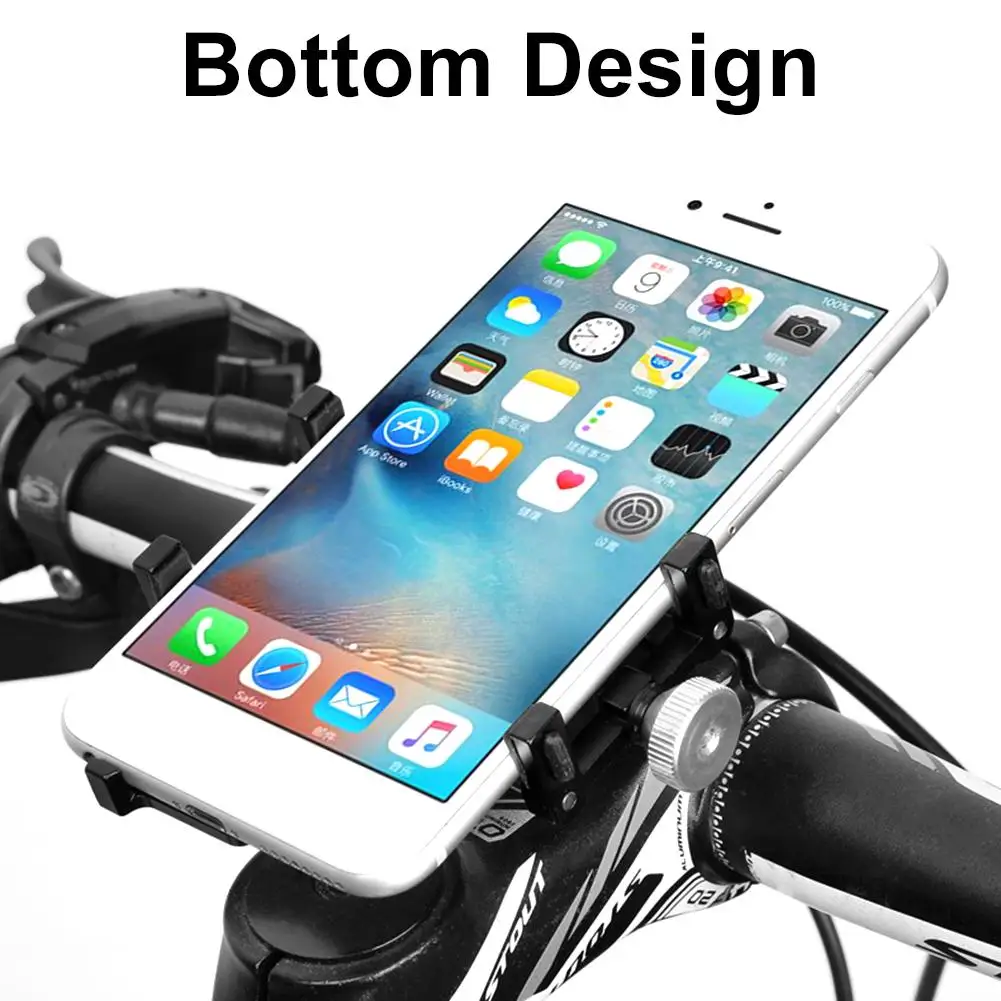 Алюминиевый держатель для мобильного телефона для горного велосипеда, мотоцикла, велосипеда, мотоцикла, мобильного телефона, подставка для 3,5-7 дюймового телефона
