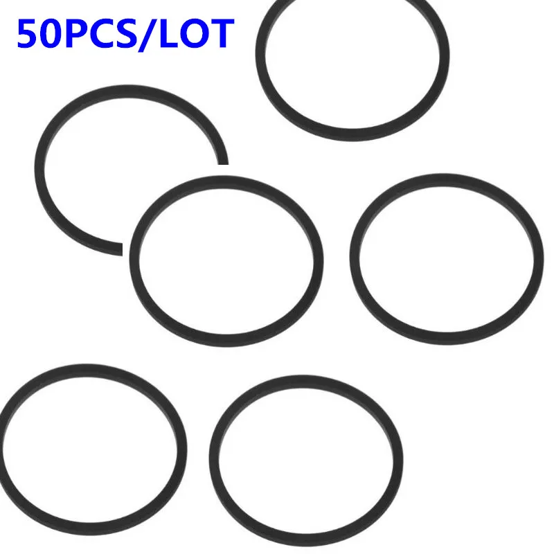 

50pcs DVD Disk rubber leather ring Apron Genuine Replacement Square Drive Belts for XBOX 360 Optical DVD Drive Repair Stuck Tray