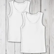 Комплект Майка "Веселый малыш" для мальчика 2шт