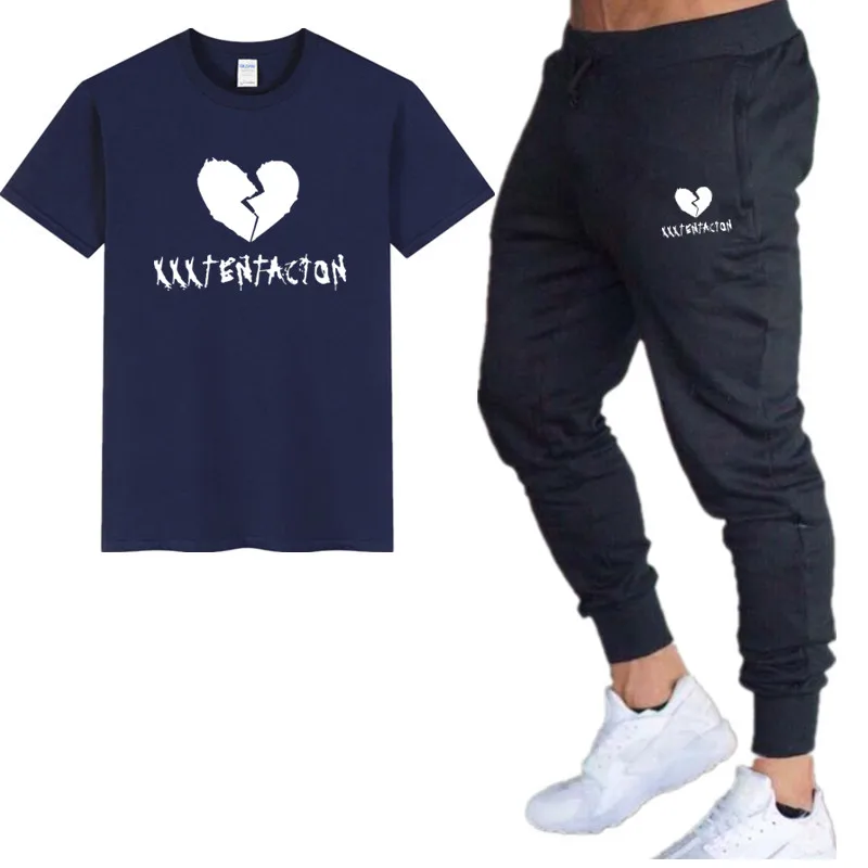 Hot New T-shirt+Pants Men's Sets Print Men Brand Fashion Clothing Two piece suit Men Sportswear Harajuku street clothing 2019 Hot New T-shirt+Pants Men's Sets Print Men Brand Fashion Clothing Two piece suit Men Sportswear Harajuku street clothing 2019