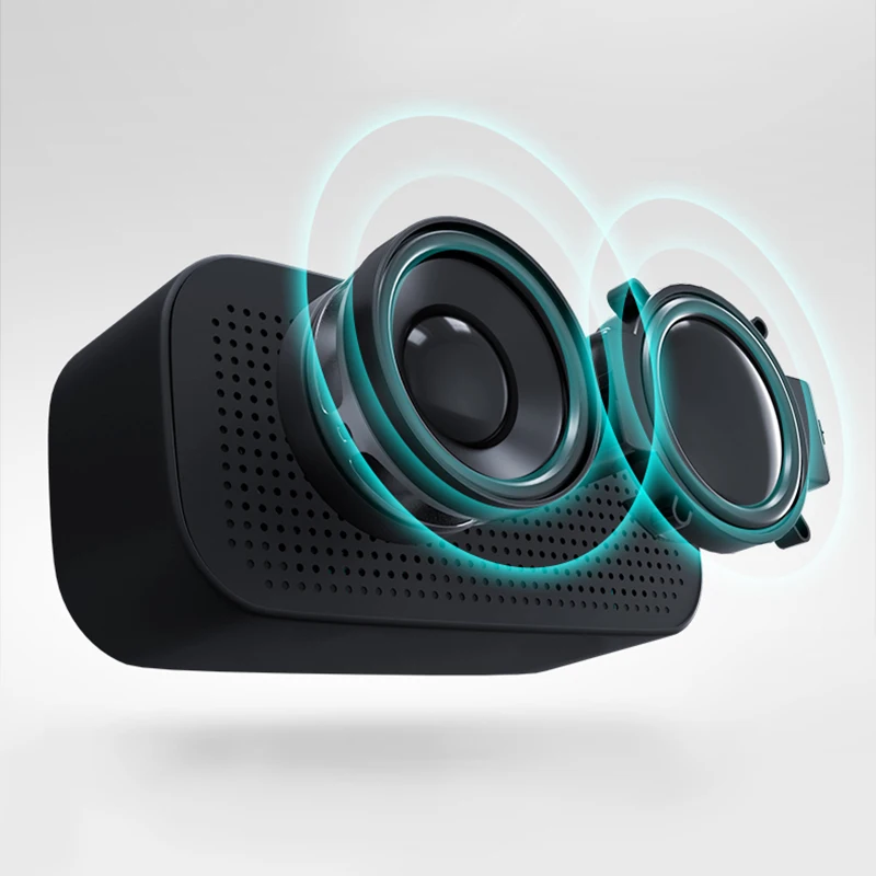 Bluetooth Динамик с FM радио Светодиодный зеркальный будильник часы сабвуфер