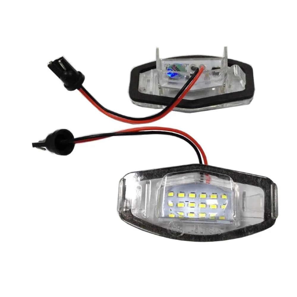 

2pc For Honda Civic City Legend Accord LED License Plate Light Lamp