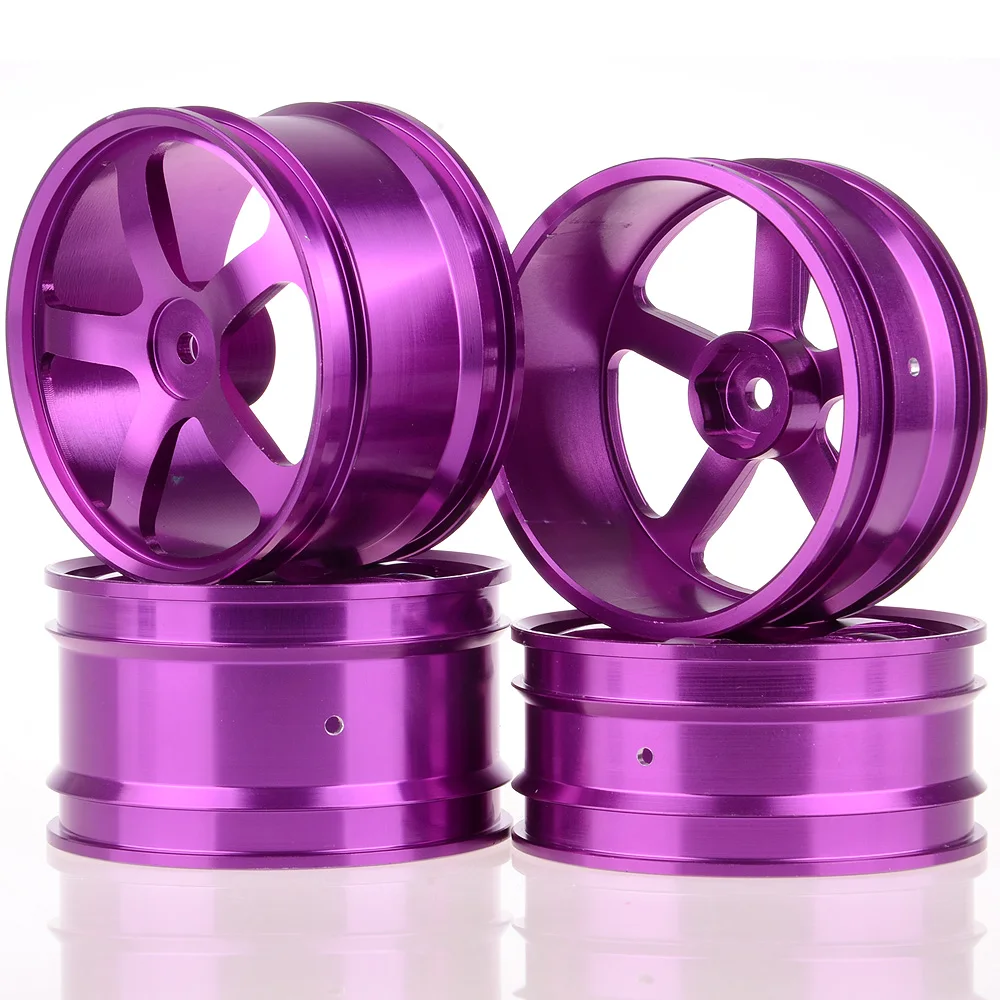 

SET Alloy Wheel Rim(Front+Rear) 06008+06024 For RC 1/10 Off Road Buggy Car 205