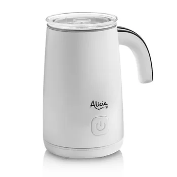 

220-240V 420-500w white Automatic bubbler Electric milk pump Silent Magnetic spinning Hot and cold Milk foam heating