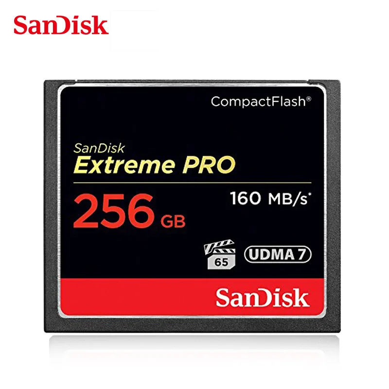 Sandisk Extreme Pro CompactFlash Card 16gb 32gb 64gb 128gb 256gb Professional 160MBs for DSLR HD Camera Compact Flash CF Card (6)
