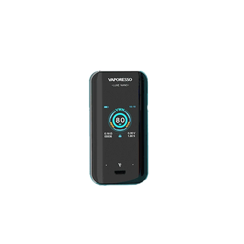 Оригинальный Vaporesso Роскошные NANO Mod 80 Вт коробка мод с 2500 мАч Buit in батарея подходит
