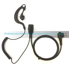 VOIONAIR 10 шт./лот ушные крючки наушник гарнитура PTT для Motorola GP300 GP88 HYT TC600 TC700