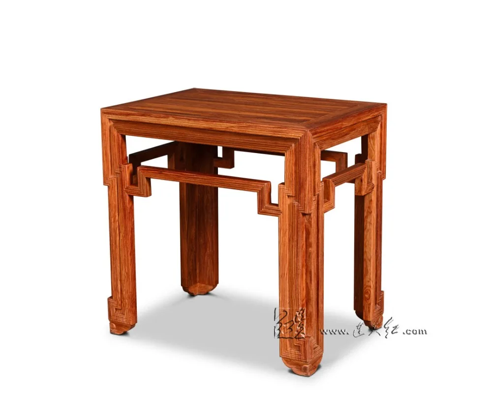 Small Tea Coffee Table Redwood Living Room Furniture Rectangle Wooden Low Desks Home Console Stand New Classical Chinese Antique coffee wenge wood furniture ming and qing classical mahogany tea table tea table tea table tea tables cooker