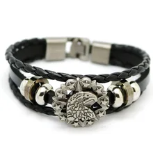 Новинка, мужские аксессуары, браслет с орлами, модные мужские и женские повседневные ретро браслет с фигуркой орла, мужские и женские очаровательные браслеты, ювелирные изделия
