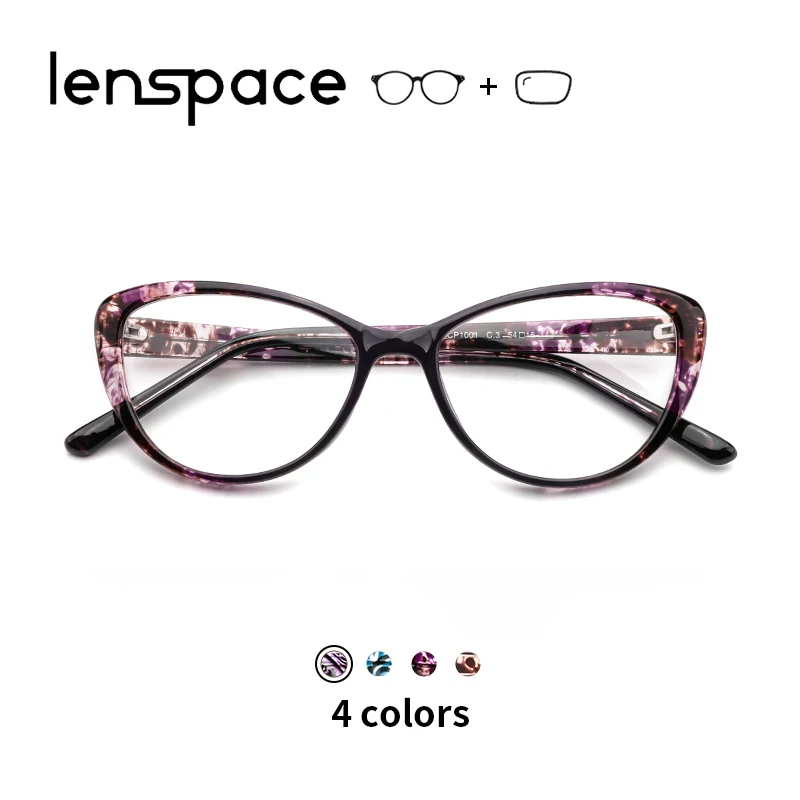 

TR90 Glasses Frame Women Clear Prescription Glasses Retro Cat Eye Glasses Optical Myopia Glasses Vintage Women Eyewear