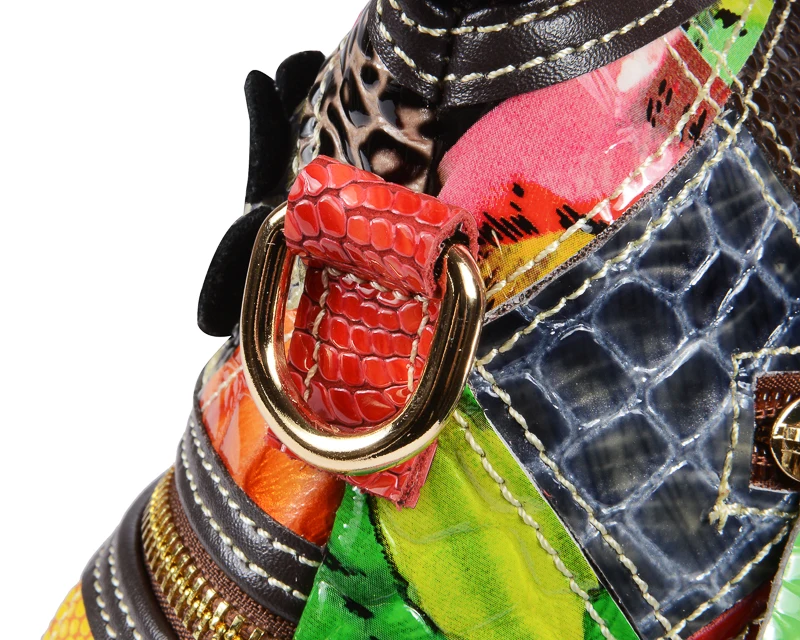 CHSANATO, цветная женская сумка, лакированная кожа, для девушек, Змеиный узор, сумки-мессенджеры, сумки на плечо, Национальный стиль, сумка-мешок с кисточкой