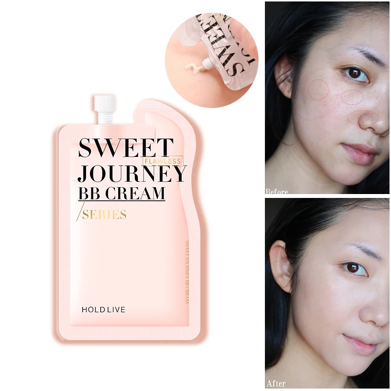 

HOLD LIVE 2 Color Natural BB Cream Makeup Perfect Cover Concealer Oil-control Liquid Foundation Moisturizing Korean Cosmetics
