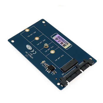 

Wholesale B Key m.2 NGFF SATA SSD to 2.5 SATA converter connecter Card