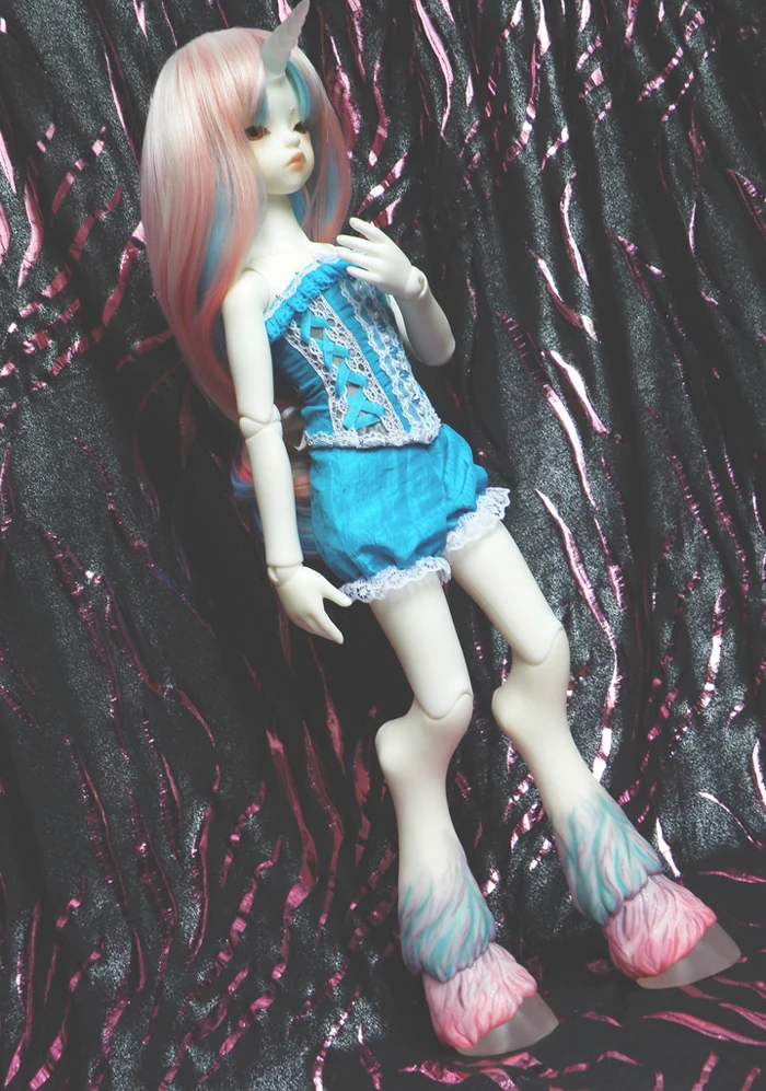 

HeHeBJD 1/4 fantasy doll Adamelli(wide open eyes) free eyes free shipping