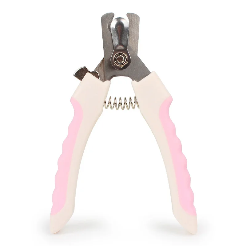 Professional Cat Dog Nail Clippers with Adjustable Safety Guard Canine Toenail Trimmers with Non-Slip Grip Easy and Safe To Use3