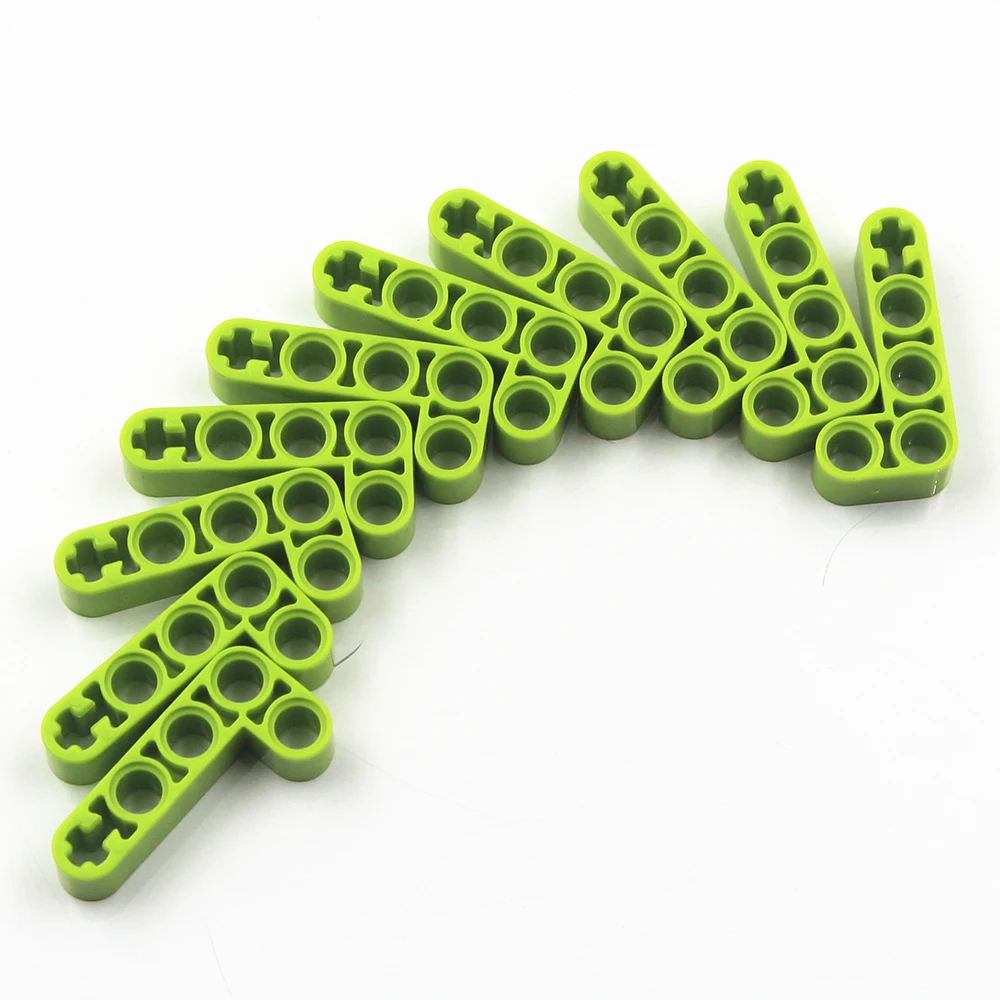 

Self-Locking Bricks -- MOC Building Blocks 10PCS TECHNIC ANG. BEAM 4X2 90DGE compatible with Lego