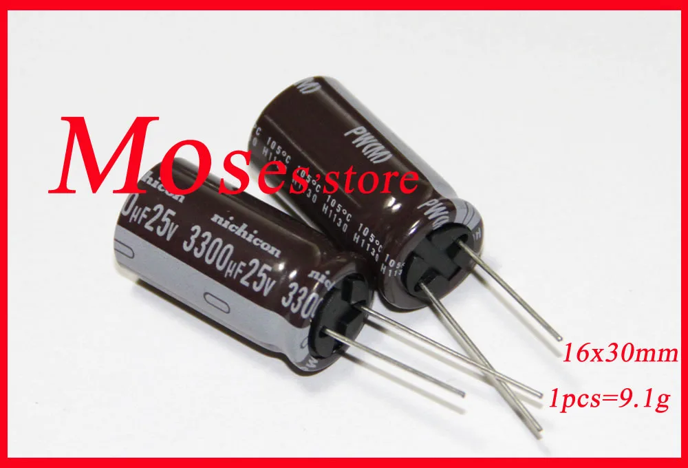 

25V 3300uf100% Original New nichi-con NCC KZH Ruby-con YXA Electrolytic Capacitor Radial capacitance 16x30mm 16x25mm