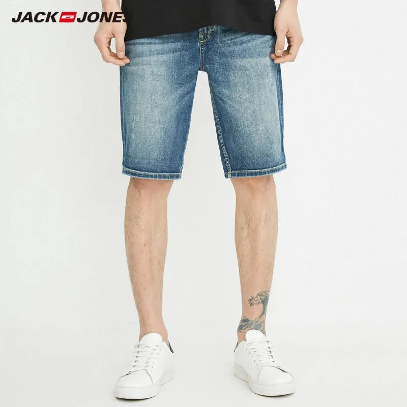 JackJones мужские узкие джинсовые шорты с потертостями J | 218243517|Шорты|