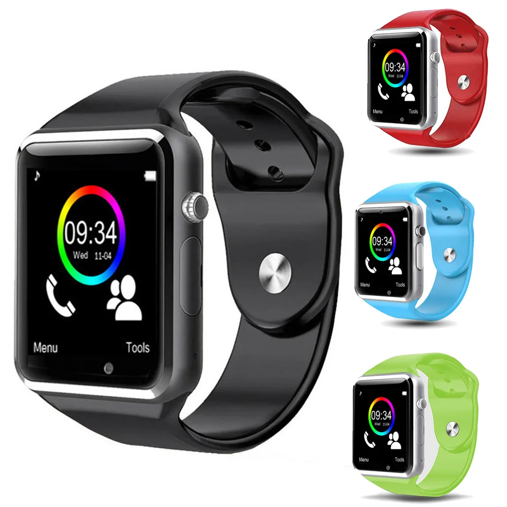 

A1 Smart Watch Sport Pedometer SIM TF Camera Fitnesse Tracker Bracelet For Android IOS HUAWEI Xiaomi VS DZ09 X6 Q18