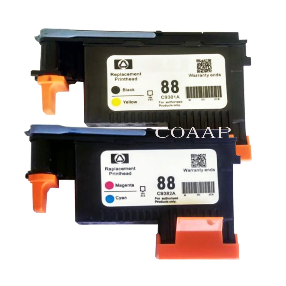 

High quality! ( 2pcs C9381A C9382A ) Compatible print head for HP 88 use for K550 K5400 K8600 L7480 L7550 L7580 L7590