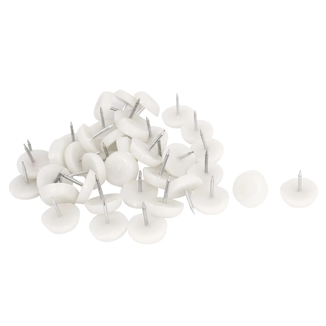 

Round Pads Protector Furniture Chair Table Leg Feet Glides Nails 41pcs