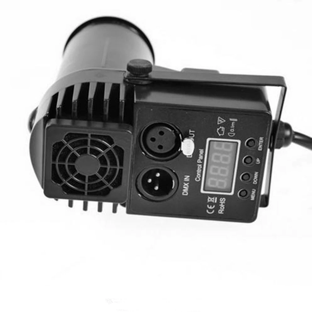 

10W DJ Spot Lighting/RGBW 4in1 LED Pinspot Light/DMX512 Beam Spotlight For Disco Glass Mirror Ball/Remote Control LED Spot Light