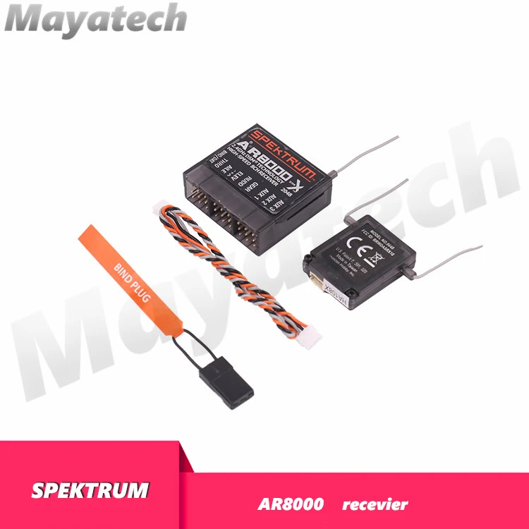 

2.4GHz for DSMX 8 Channel High Speed AR8000 Receiver Extended Antenna for Spektrum DX7s DX8 DX9 for RC Helicopter Multicopter