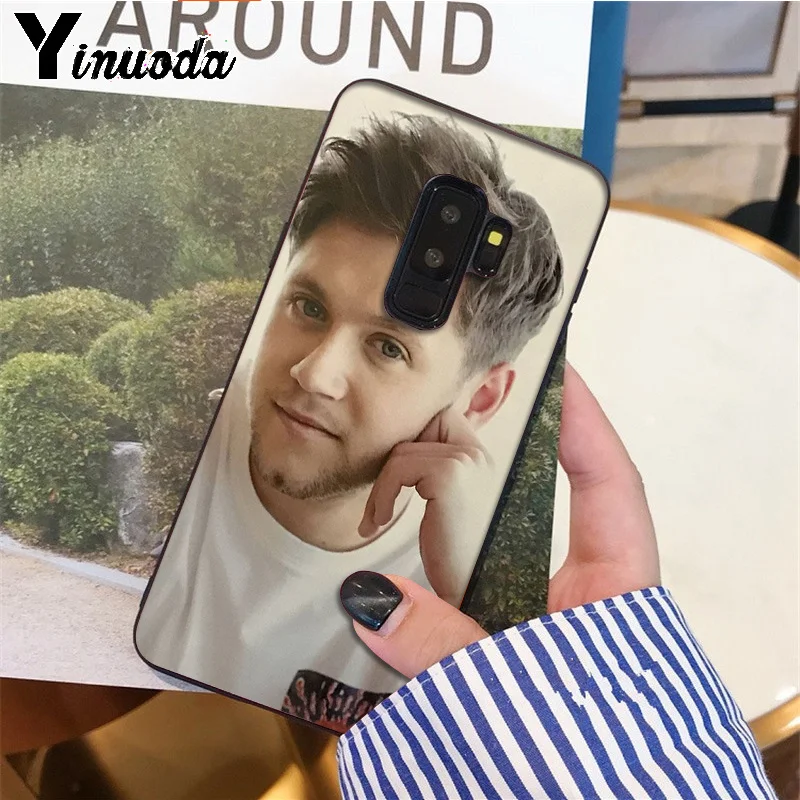 Yinuoda Niall Horan Силиконовый ТПУ мягкий черный чехол для телефона Samsung S9 plus S5 S6 S6edge S6plus S7