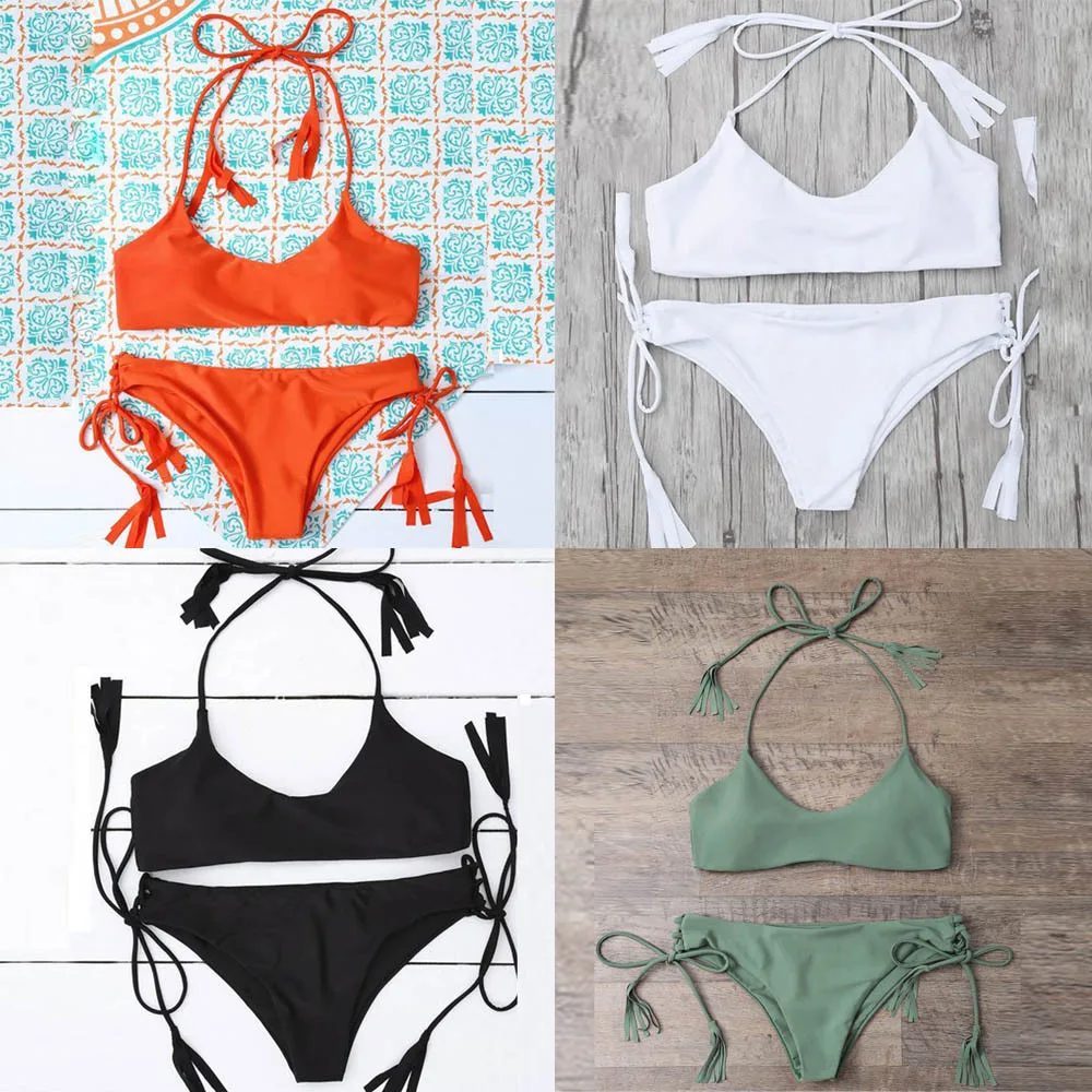 Bikini 2018 Lowest Price Swimsuit Hot Swimwear Women Bikini Set Push Up Padded Swimsuit Bathing