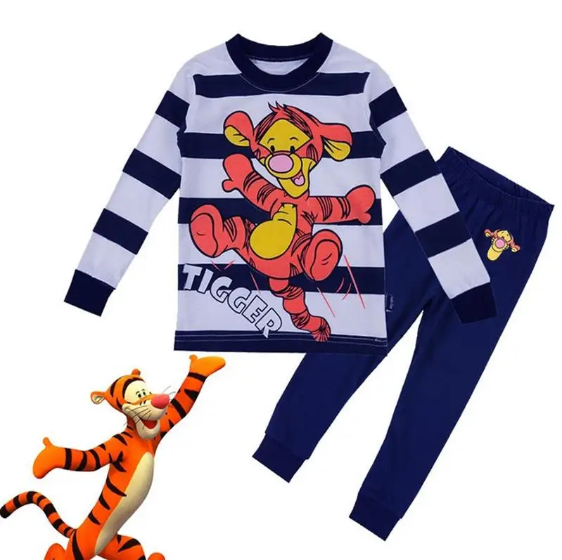 Коллекция года, одежда для малышей Детские осенние пижамы, комплект одежды для мальчиков и девочек, комплект одежды для сна с героями мультфильмов, Детский комплект из 2 предметов с длинными рукавами+ штаны - Цвет: Style 31
