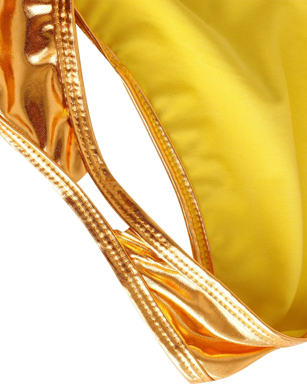 iEFiEL Womens Femme Sleeveless High Cut Sexy Bodycon Patent Leather Thong Gymnastics Leotard Night Clubwear Bodysuit Costumes pink bodysuit