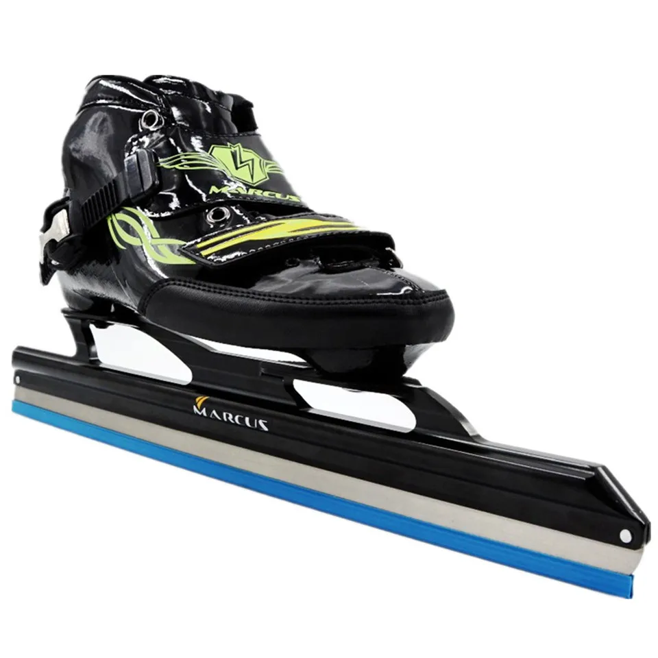 JEERKOOL الكربون الألياف الزجاجية سرعة الجليد شفرة التزلج أحذية المعادن الإصلاح موقع شفرة سباق الزلاجات شفرة طول 38/41/ 43 سنتيمتر حذاء IC2