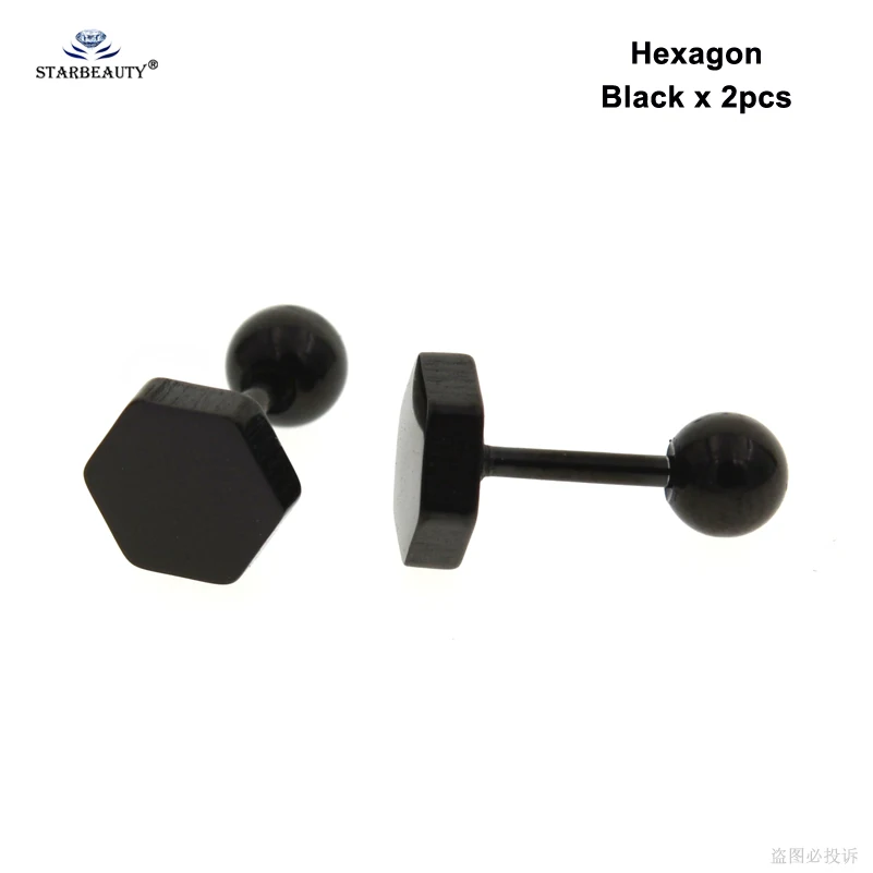Hexagon Black