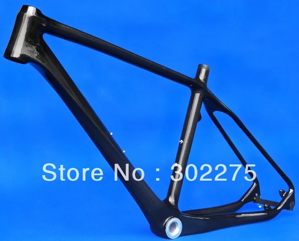 

FR-203 Full Carbon Glossy 26" Wheel Size Mountain MTB bicycle Bike BB30 Frame included Headset - 18"