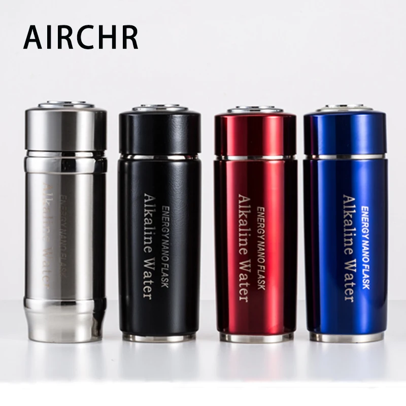 

Alkaline Cup PH 7-9 Hydrogen Negative Ion Water Pitcher Ionizer Energy Nano Flask Water Bottle