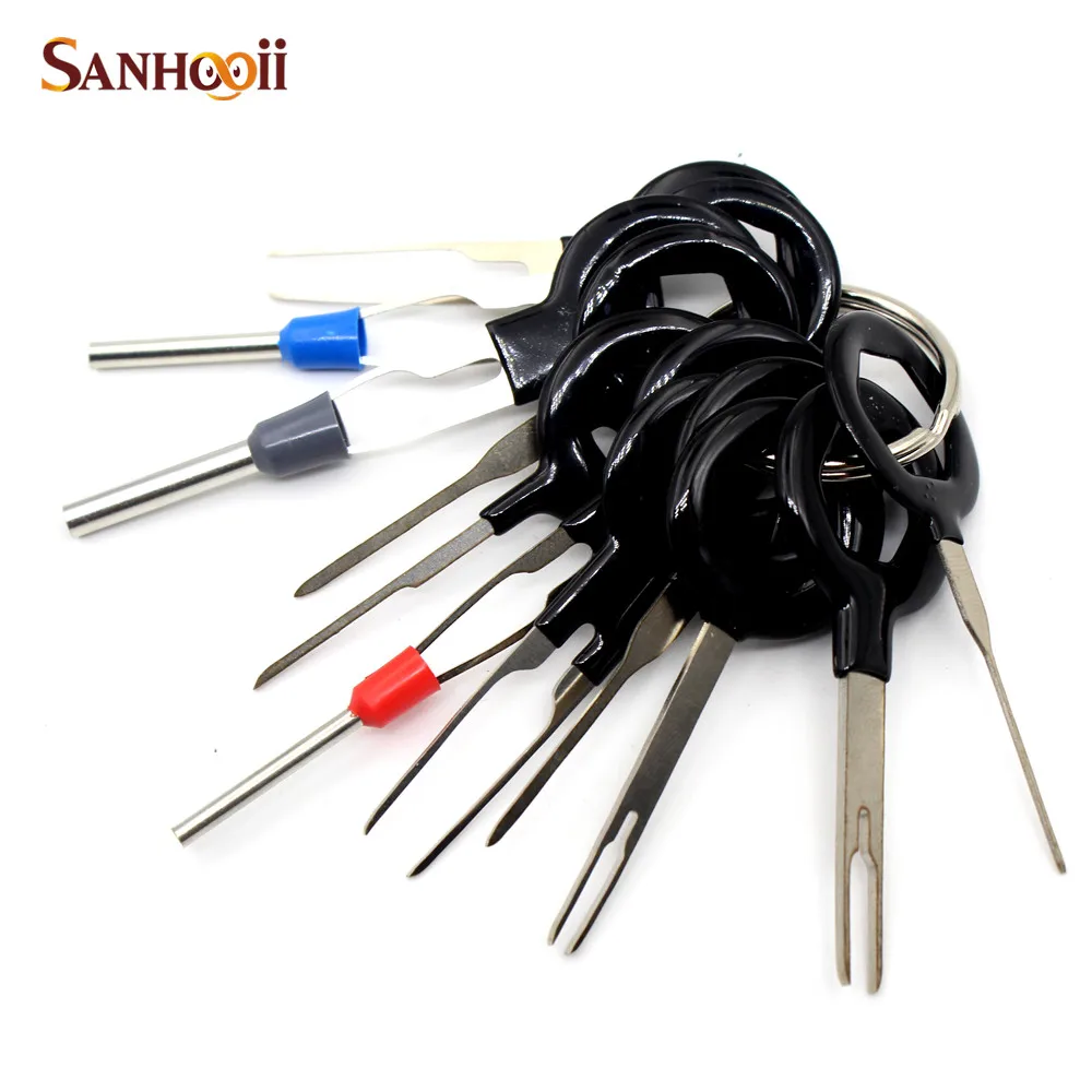 Aliexpress.com : Buy SANHOOII 11in1 Terminal Removal Tools Car Electrical Circuit Board Wire Harness Wiring Crimp Connector Pin Extractor Kit from Reliable ...