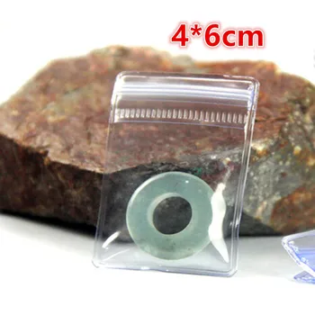 

Wholesale 4*6cm PVC Transparent Plastic Packaging Bag Zip Lock Sealing Storage Pouch Anti-oxidation Ziplock Bag For Jewelry Gift