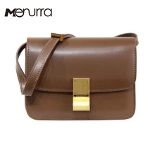 Женская Классическая кожаная сумка-мессенджер, женская маленькая сумка через плечо с клапаном, знаменитая стюардесса, сумки на плечо