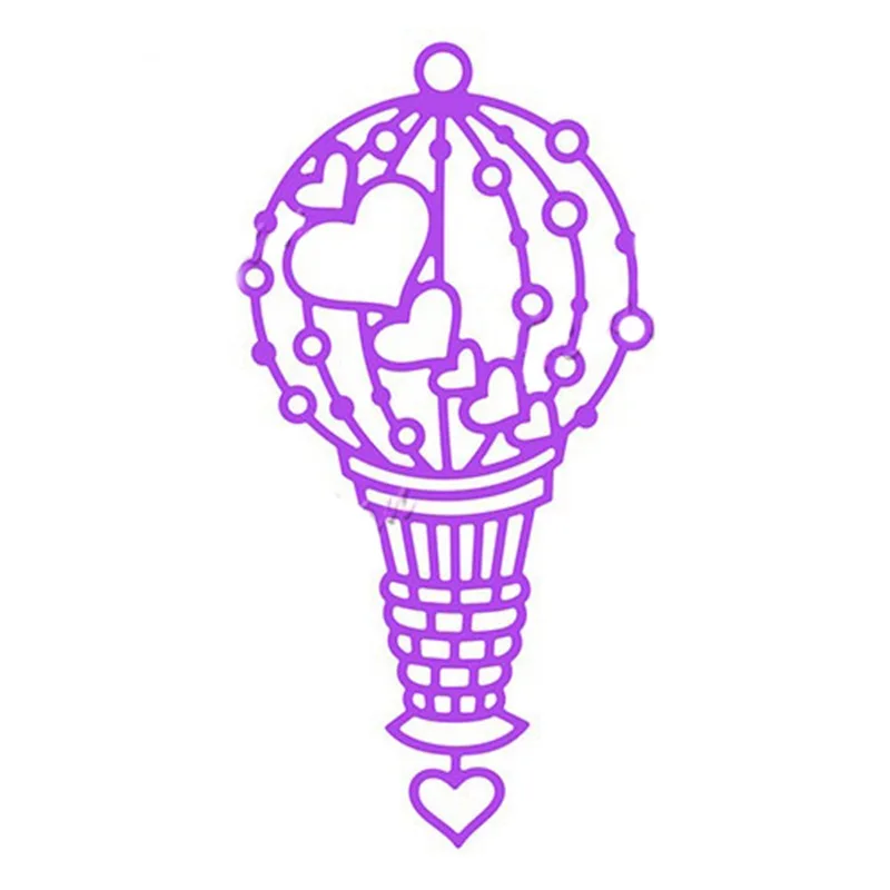 

Floating Heart Ball Metal Cutting Dies Stencil For DIY Scrapbooking Decorative Embossing Suit Paper Card Die Cutting Template