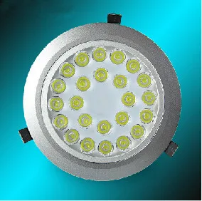 

NO Dimmable Recessed LED Downlight 24*1W LED Spot light LED Ceiling lamp AC85V -240V free shipping