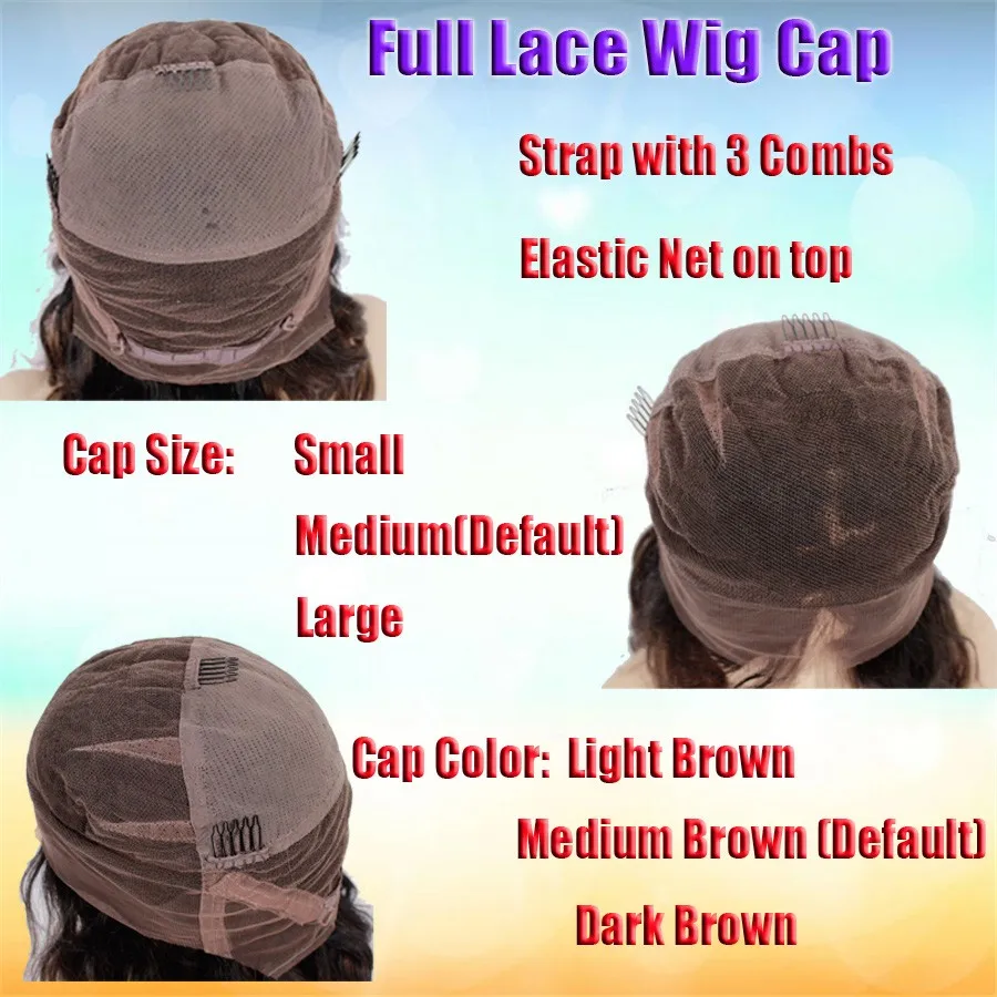 full lace wig cap
