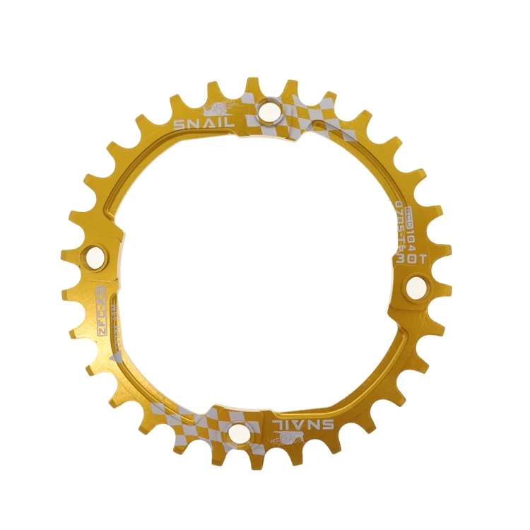 SNAIL Chainring 104 BCD 30T Круглый MTB горный велосипед цепь колеса Сверхлегкий зуб пластина 104bcd