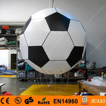 

Free shipping 2.5m Football PVC inflatable balloon Sky Balloon for sale