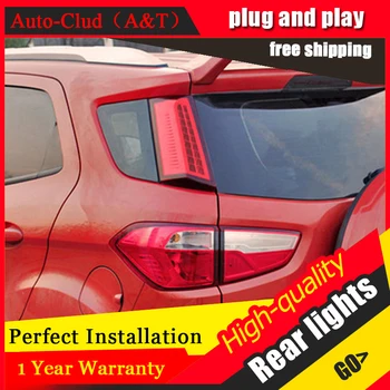 

AKD Car Styling Accessories for Ford Ecopsort Taillights 2014-2015 LED Tail Lamp LED Rear Lamp DRL+Brake+Park+Signal led lights