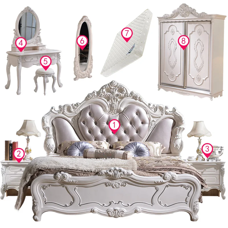 

Luxury royal bed room furniture bedroom set